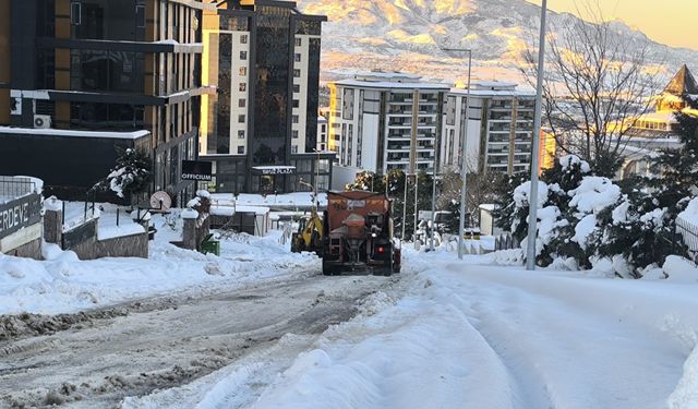 Büyükşehir, Buzlanmanın Önüne Geçmek İçin Durmaksızın Sahada