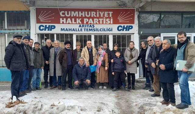 CHP Afşin İlçe Başkanı Kalender, Arıtaş’ta Vatandaşlarla Buluştu