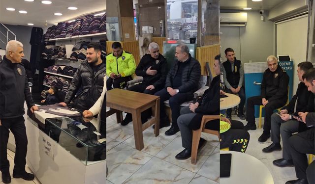 İl Emniyet Müdürü Yiğit’ten Esnafa Güvenlik Odaklı Ziyaret