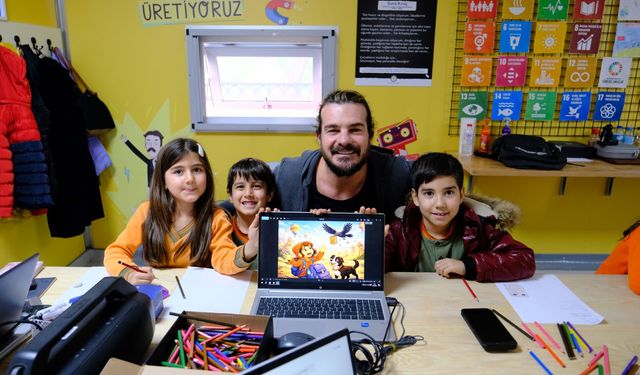 Çocuklar Yapay Zekâ Masal Atölyesiyle Kendi Masallarını Yazdılar