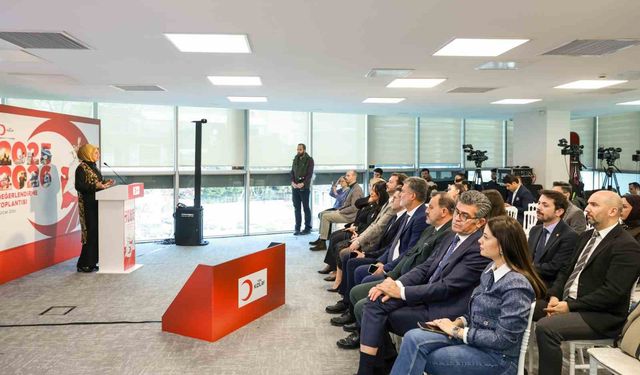 Türk Kızılay Başkanı Yılmaz: "2025 yılında 12,5 milyar lirayı aşkın bağış gerçekleşti"