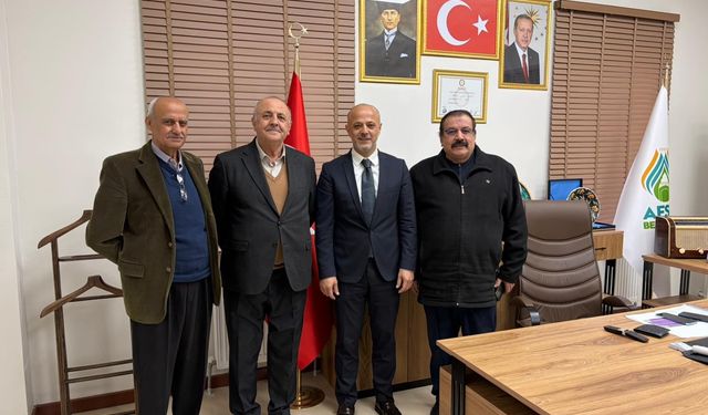 Afşin Ozanlar Derneği’nden Başkan Kıraç’a Ziyaret