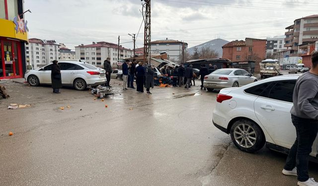 Afşin’de Motosiklet Kazası: 1 Yaralı