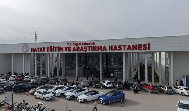 Hatay'da depremden sonra inşa edilen hastanede 2 yılda 73 bin ameliyat gerçekleştirildi