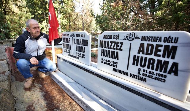 Osmaniye'de 4 yakınını kaybettiği depremi acıyla hatırlıyor