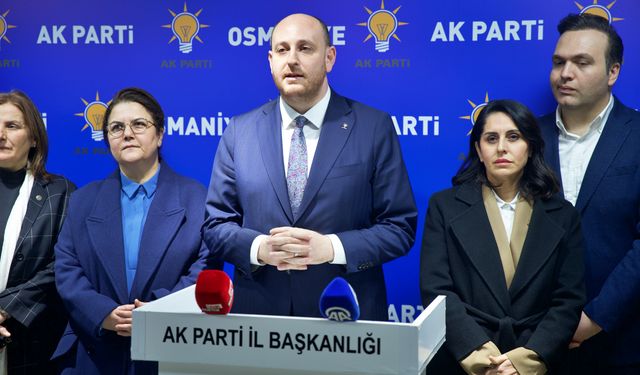 AK Parti Genel Başkan Yardımcısı Büyükgümüş, Osmaniye'de konuştu:
