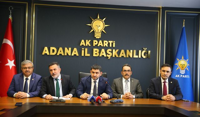 AK Parti Genel Merkez Teşkilat Başkan Yardımcısı Yahya Çelik, Adana'da konuştu: