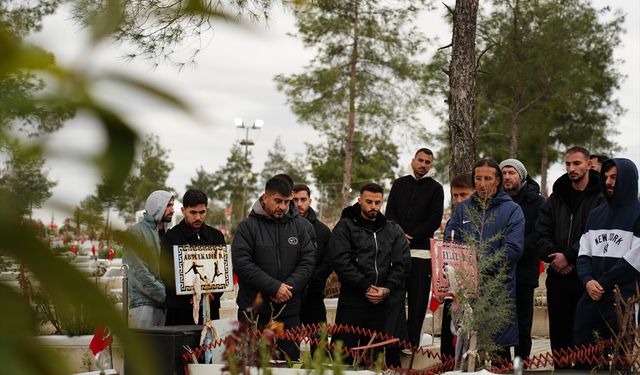 Akedaş Kahramanmaraş İstiklalspor Kulübü, depremde hayatını kaybeden sporcularını unutmadı