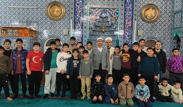 Anamur ilçesinde 'Arkadaşlarımla Camideyiz' etkinlikleri yapılıyor