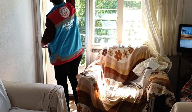 Anamur'da yaşlı ve engellilere evde bakım hizmeti sunuluyor