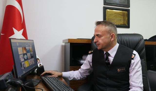 Burdur İl Jandarma Komutanı Balcı, AA'nın 'Yılın Kareleri' oylamasına katıldı