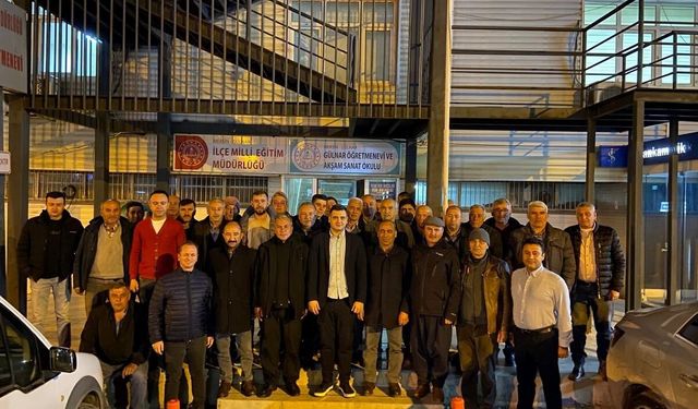 Gülnar Kaymakamı İsmail Şanal muhtarlarla iftarda buluştu