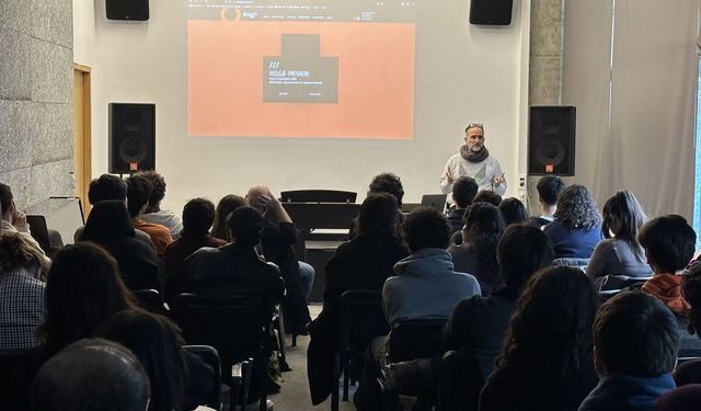 İstanbul Bilgi Üniversitesi besteci ve multimedya sanatçısı Pierre Jodlowski'yi ağırladı