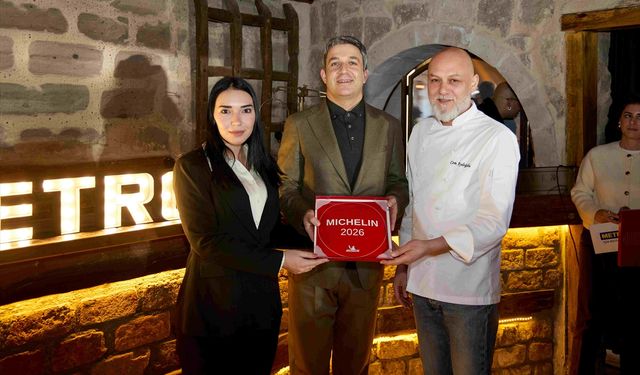 Metro Türkiye Michelin Rehberi Kapadokya seçkisi için plaket töreni düzenledi