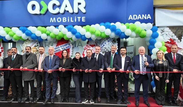 QCAR Mobilite 44. şubesini Adana'nın Seyhan ilçesinde hizmete açtı
