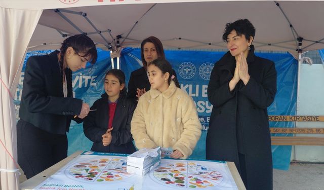 Samandağ'da 'Sağlıklı Çocuk Sağlıklı Gelecek' programı tanıtıldı