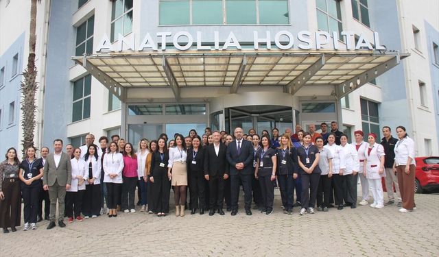 Serik'te özel hastaneye 'Sağlıkta Akreditasyon Standartları' belgesi verildi