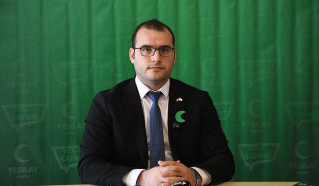 Yeşilay Adana Şubesi Başkanı Yıldırım, basınla buluştu
