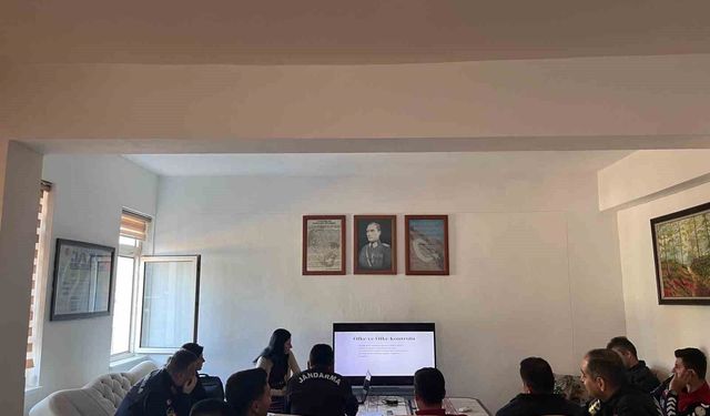 Jandarma personeline iletişim, stres ve öfke yönetimi eğitimi