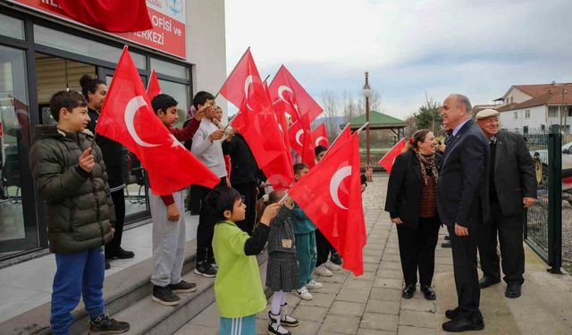 Başkan Özlü Roman koordinasyon merkezini inceleme