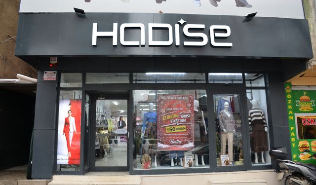 Hadise Giyim’den Büyük İndirim: Tüm Ürünlerde Etiketin Yarısı