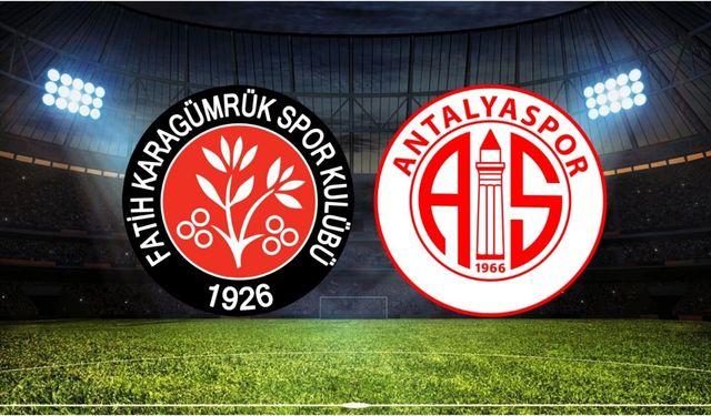Karagümrük-Antalyaspor Maçı Ne Zaman, Saat Kaçta, Hangi Kanalda Canlı Yayınlanacak?