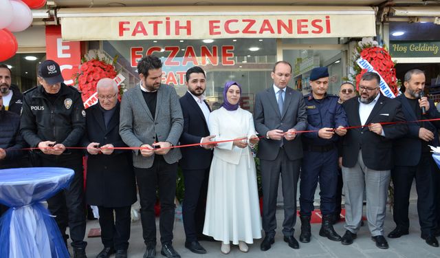 Afşin’de Fatih Eczanesi Hizmete Açıldı