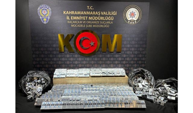 1460 Paket Kaçak Sigara Ele Geçirildi, 4 Kişi Tutuklandı