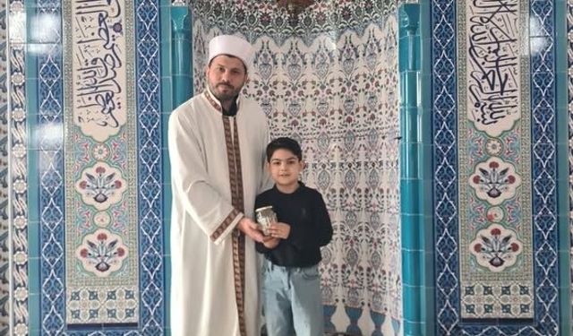 Afşinli Minik Öğrenciden Filistin’e Destek