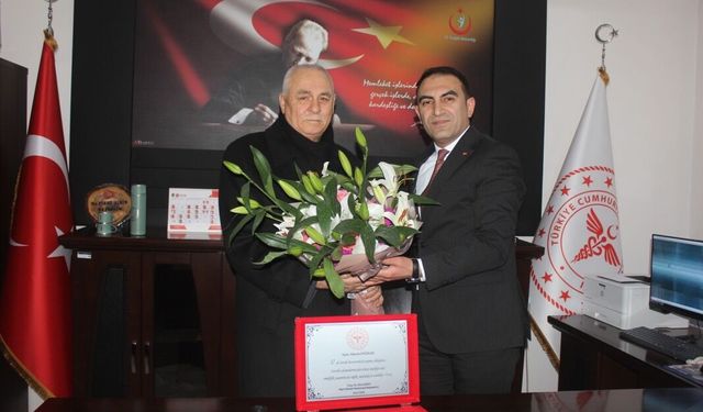 Afşin Devlet Hastanesi’nde Uzun Yılların Emektarı Emekli Oldu