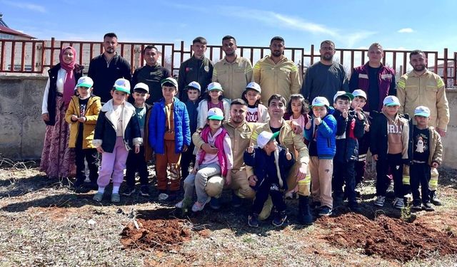 Afşin Orman İşletme Şefliği, 21 Mart Ormancılık Haftasını Öğrencilerle Kutladı