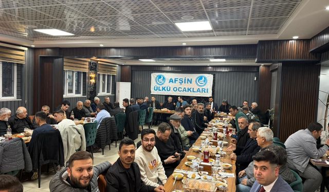 Afşin Ülkü Ocakları’ndan Birlik ve Beraberlik İftarı