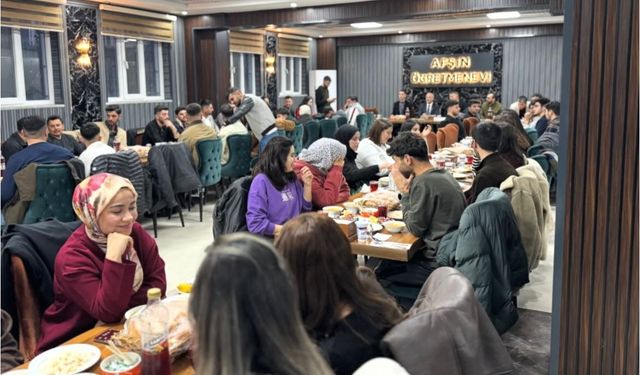 Afşin’de Gençlik İftarı Düzenlendi