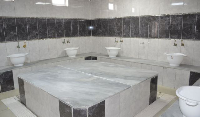 Afşin’de Hamam ve Sauna Hizmeti Devam Ediyor