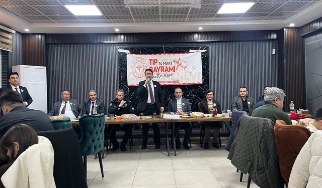 Afşin’de Sağlık Çalışanları İftarda Bir Araya Geldi