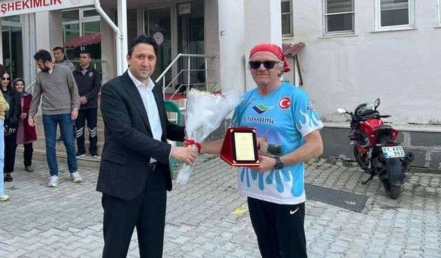 Afşinli Sporcu Sıtkı Gönen’den 14 Mart Tıp Bayramı’na Anlamlı Koşu