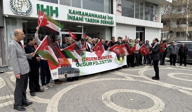 Kahramanmaraş’ta Orta Doğu’daki Saldırılara Tepki