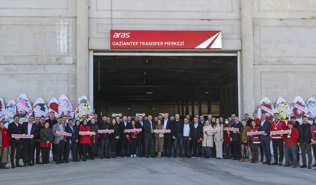Aras Kargo 'Gaziantep Transfer Merkezi'ni hayata geçirdi