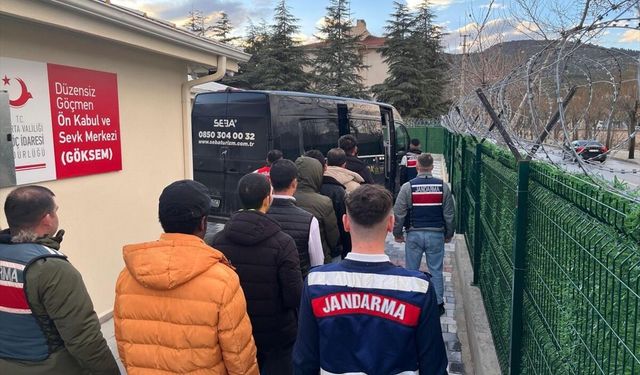 Isparta'da şubatta 60 düzensiz göçmen yakalandı