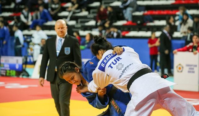 Judoda Ümitler Avrupa Kupası, Antalya'da sona erdi