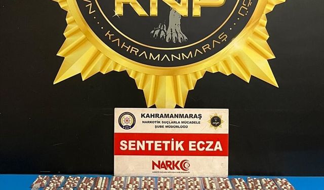 Kahramanmaraş'ta uyuşturucu operasyonunda 2 zanlı tutuklandı