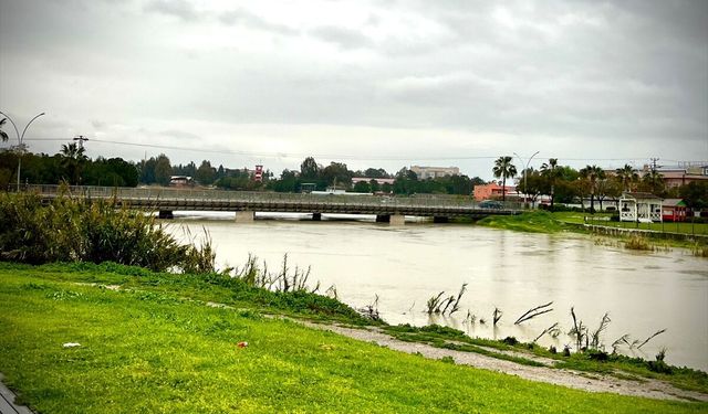 Mersin'deki Berdan Baraj Gölü'nde su seviyesi yükseldi