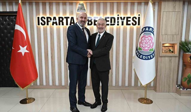 Muhtarlar konfederasyonu heyeti Isparta'da bir araya geldi