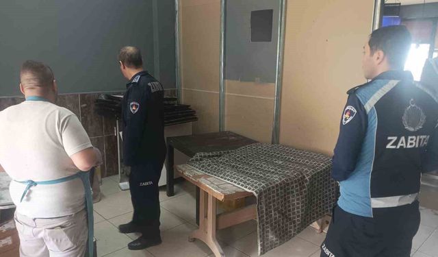 Onikişubat Belediyesi'nden kasap, market ve fırınlara denetim