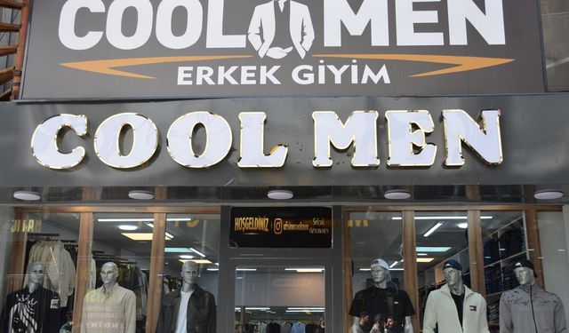 Cool Men Erkek Giyim Açıldı: Açılışa Özel Büyük İndirimler