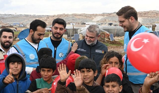 Kahramanmaraş Büyükşehir Belediyesi’nden Suriye’de İftar Programı