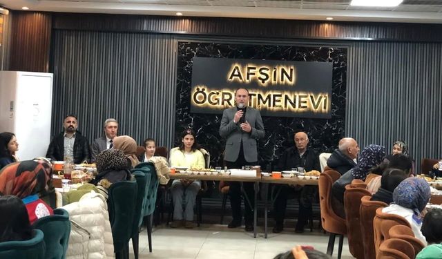 Kaymakam Sarıdoğan, Aileler ve Çocuklarla İftarda Buluştu