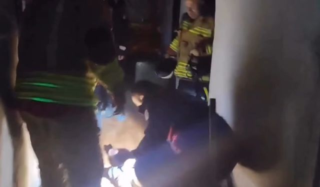 92 Yaşındaki Vatandaş Alevlerin Arasından Kurtarıldı