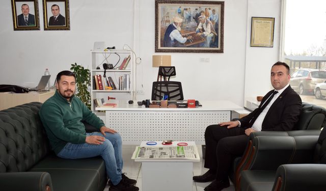 Afşin Baro Temsilcisi Mert’ten Yeşil Afşin Gazetesi’ne Ziyaret