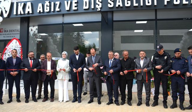 Afşin’de İKA Dental Ağız ve Diş Sağlığı Polikliniği Hizmete Açıldı